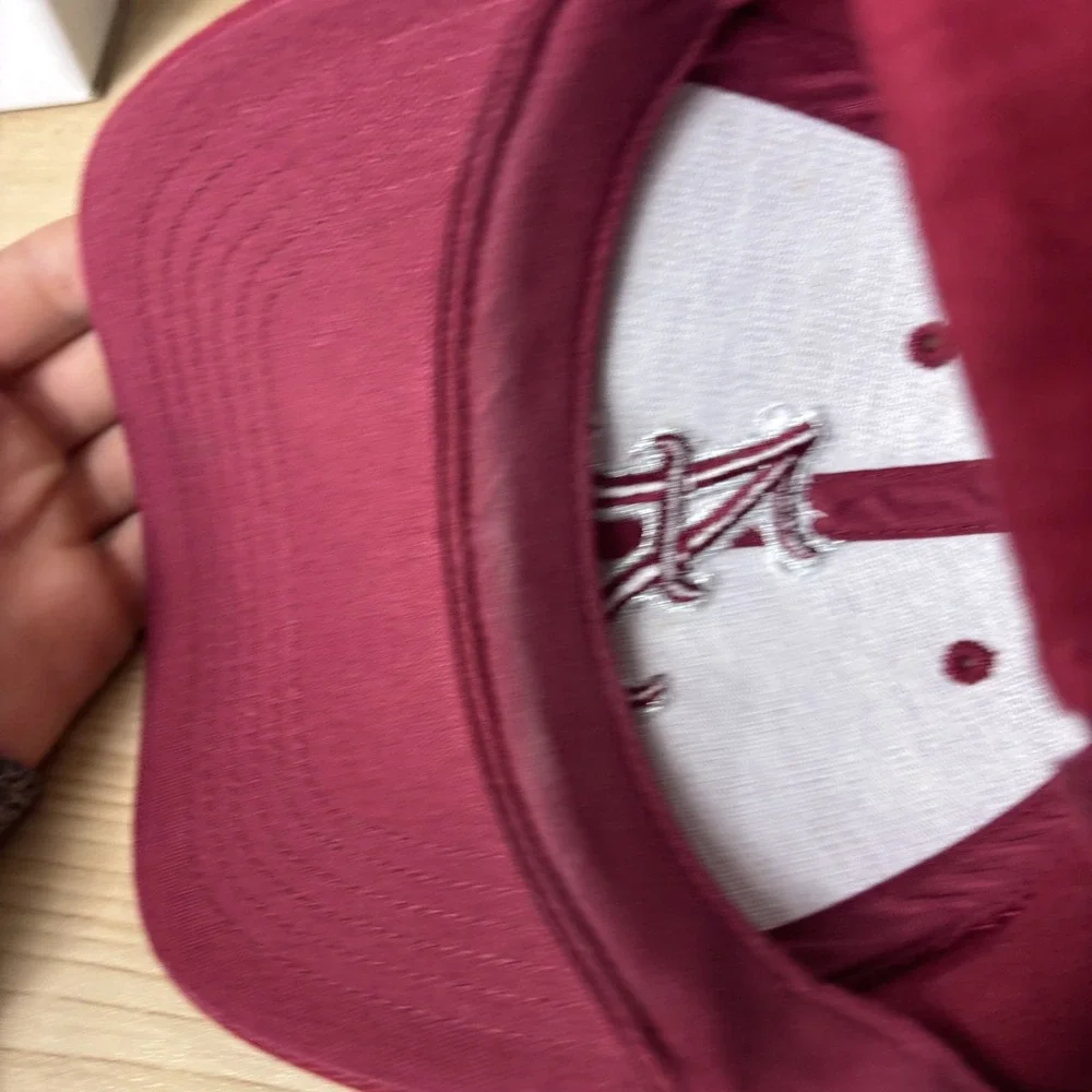 Alabama Crimson Tide Hat Cap Strap Back Red NCAA Football Mens College Sports